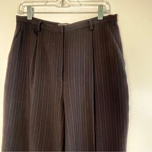 Geoffrey Beene Sport Black Pinstripe Pants